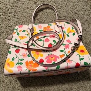 Kate Spade Strawberries & Floral Satchel